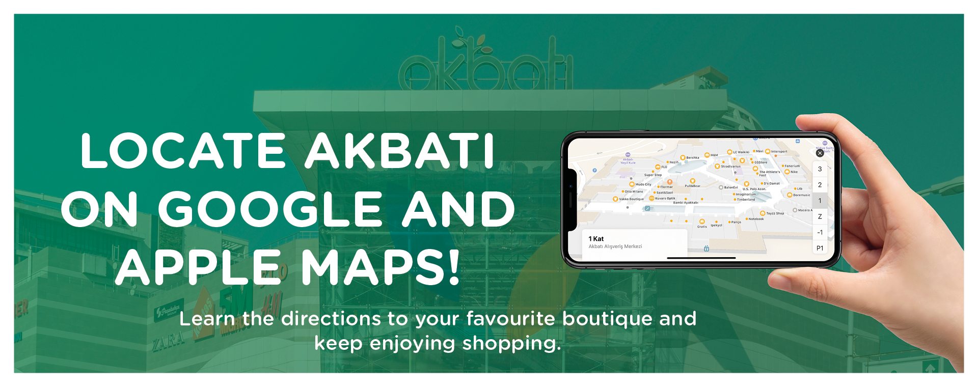 Locate Akbatı on Google and Apple Maps